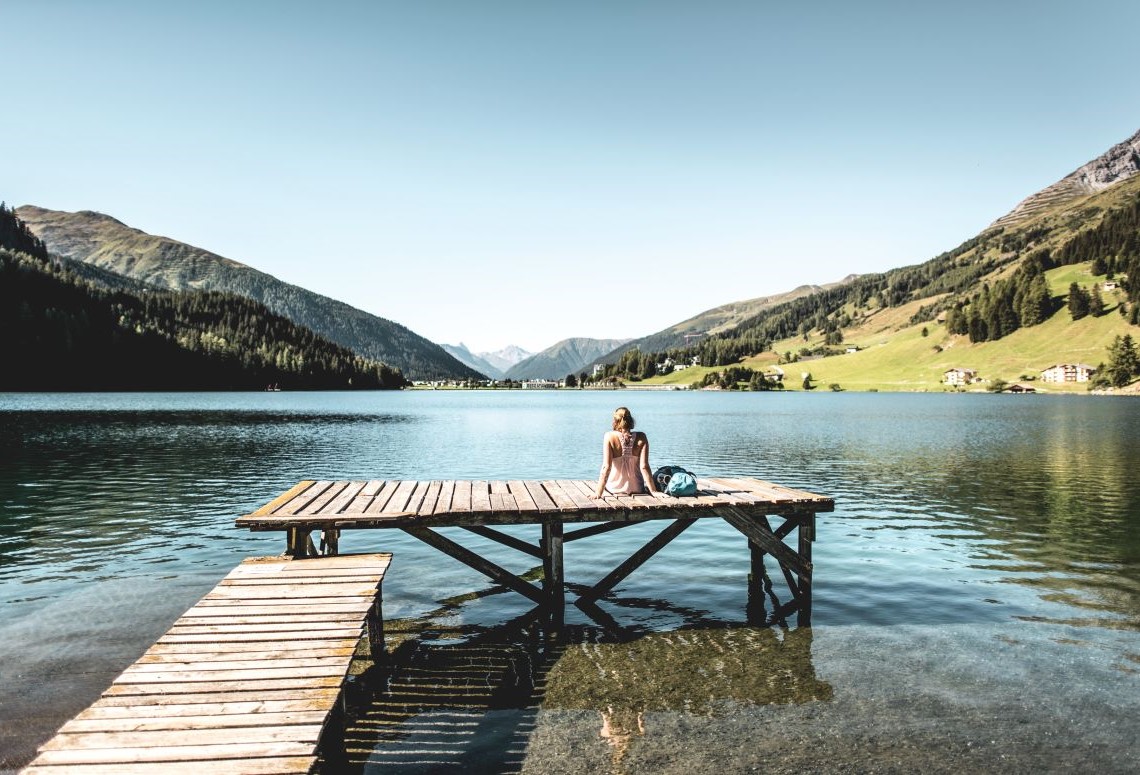 Perfect spot for a swim